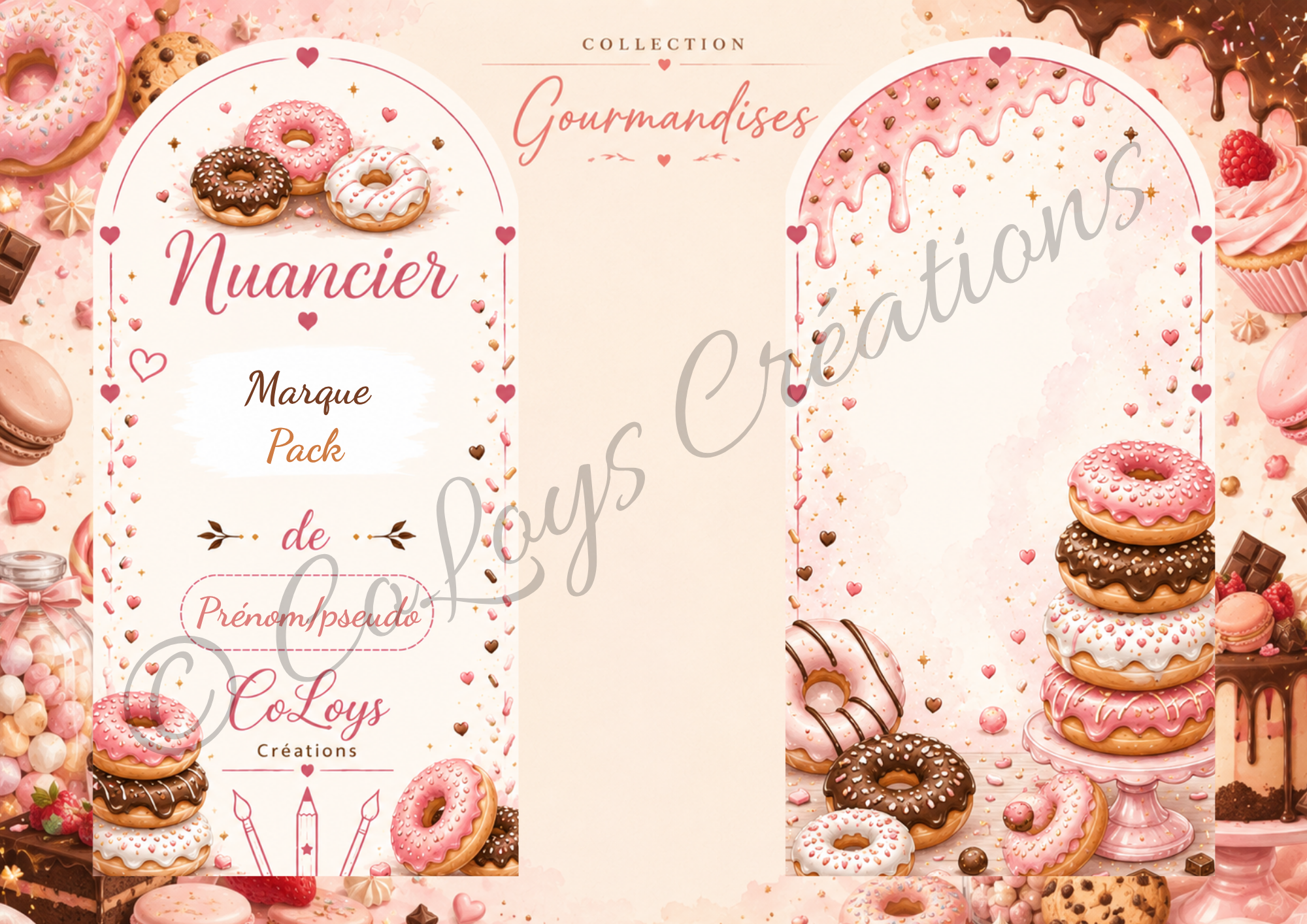 Design 45 Donuts Gourmand